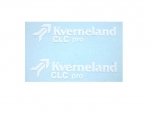 Typenbeschriftung "Kverneland CLC pro" im Satz mit zwei Stück